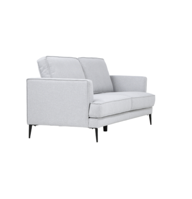 Oxford 3-istuttava kangas sohva vaaleanharmaa