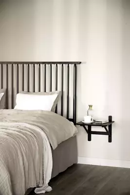 Camrose yöpöytä musta 120437