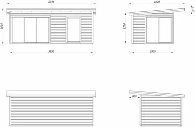 Andrea huvimaja 17,1 m2 slide