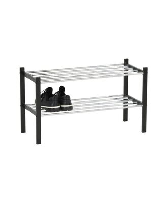 Lidia kenkäteline musta/kromi