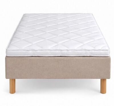 Levora runkosänky 120x200cm beige+Basic amor petauspatja