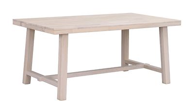 Brooklyn pöytä 170x95cm valkolakattu tammi