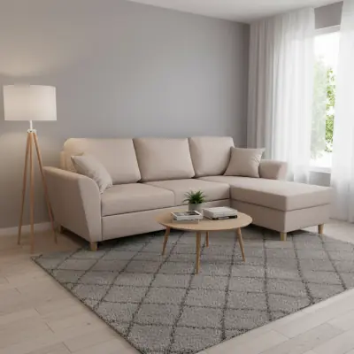 Anton kulmadivaani vuoteella Samoa 01 pellava