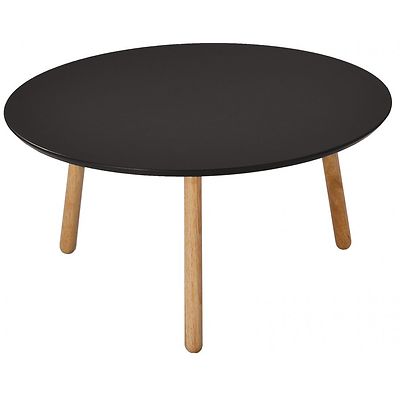 Teo 1 sohvapöytä musta/luonnonväri