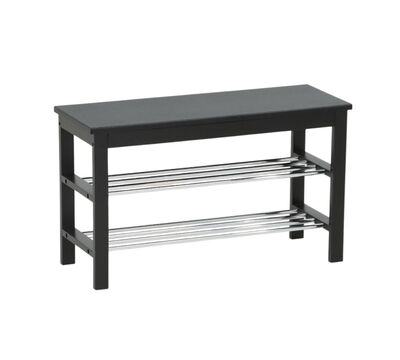 Lidia kenkäpenkki musta/kromi